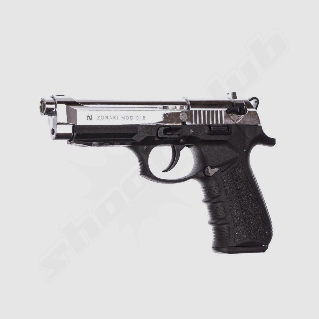 Zoraki 918-P Chrom Schreckschusspistole 9 mm P.A.K. - Sonderedition