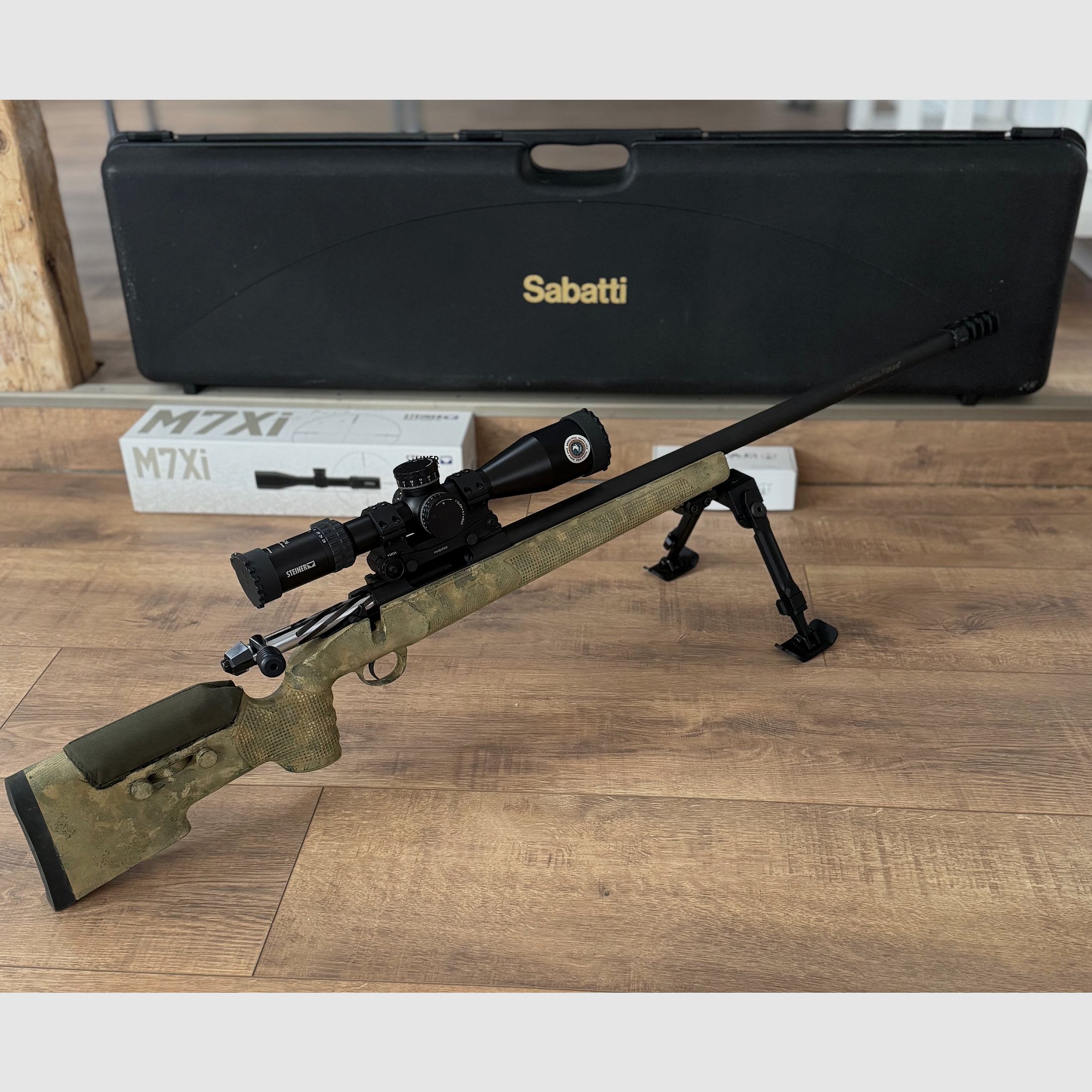 300 WinMag Long Range Repetierbüchse Sabatti tactical evo Steiner Fortmeier Eratac