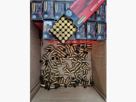 1000+ cartucce 9mm Luger per ricaricatori
