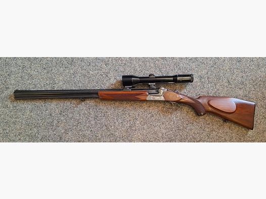 Bockbüchsflinte Sauer 54 Luxus Kal. 243 Win.16/70
