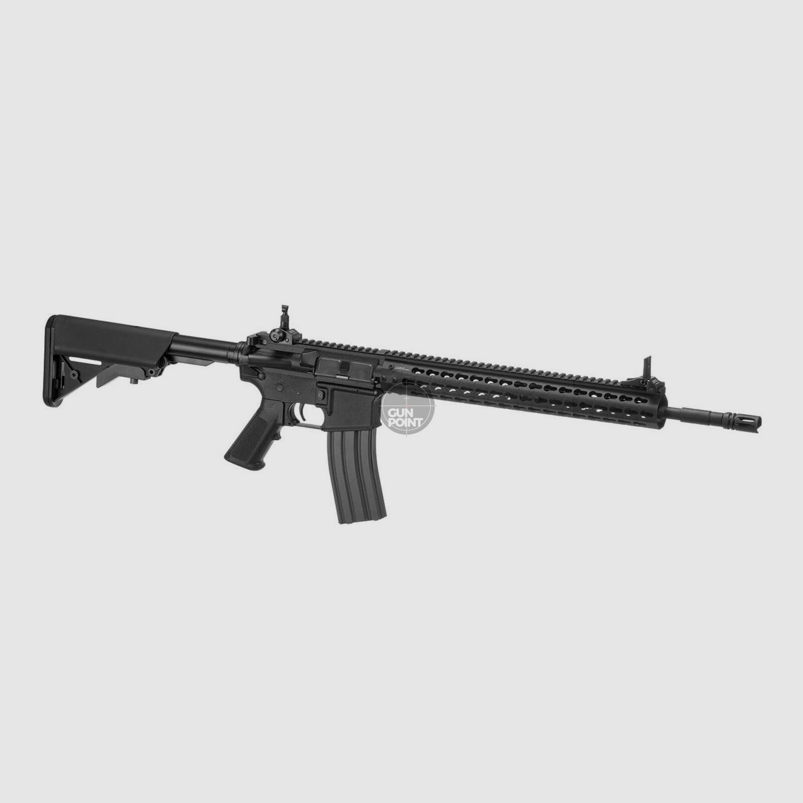 Softair - Gewehr - G&G CM15 KR APR 14.5 Inch S-AEG-Schwarz - ab 18, ber 0,5 Joule