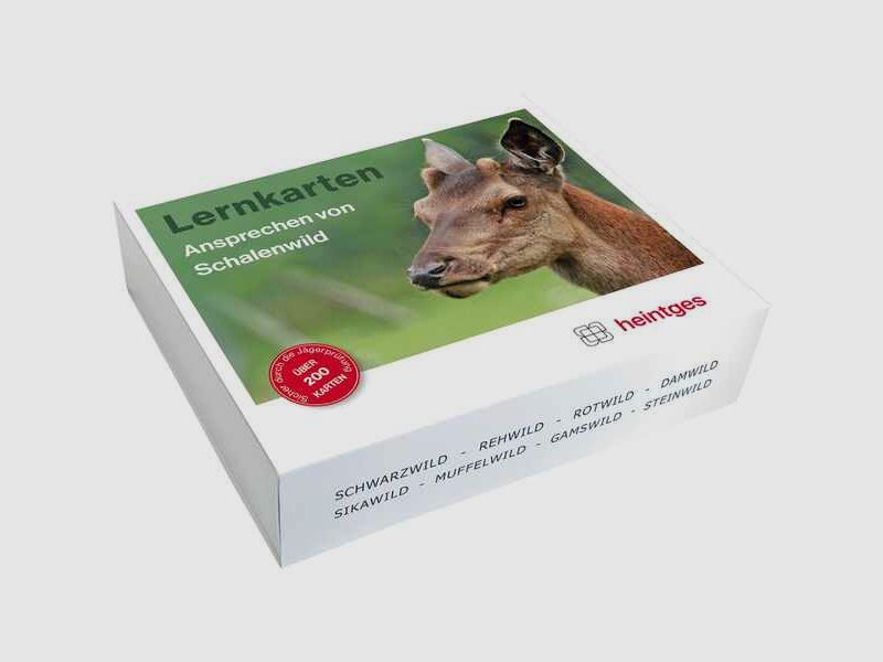 Lernkarten Heintges Anspr.v.Schalenwild