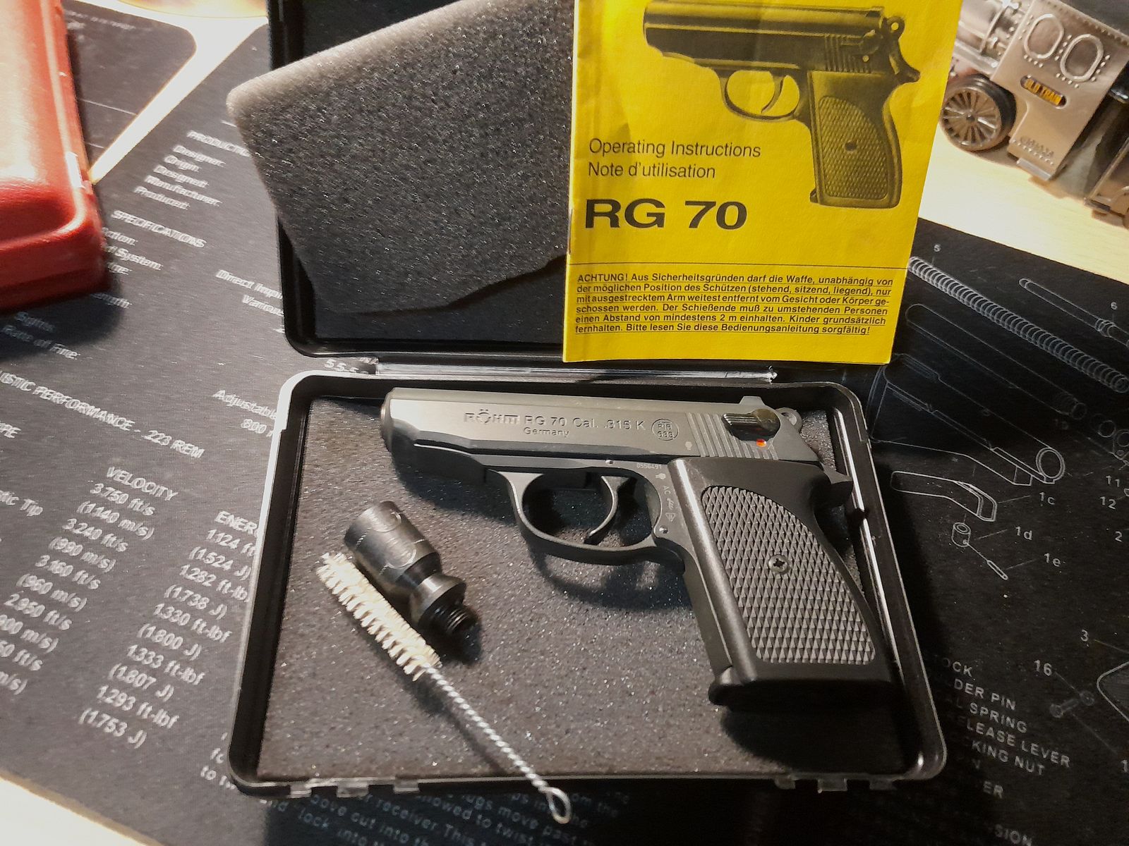 Röhm Rg 70 9mm pak Schreckschuss