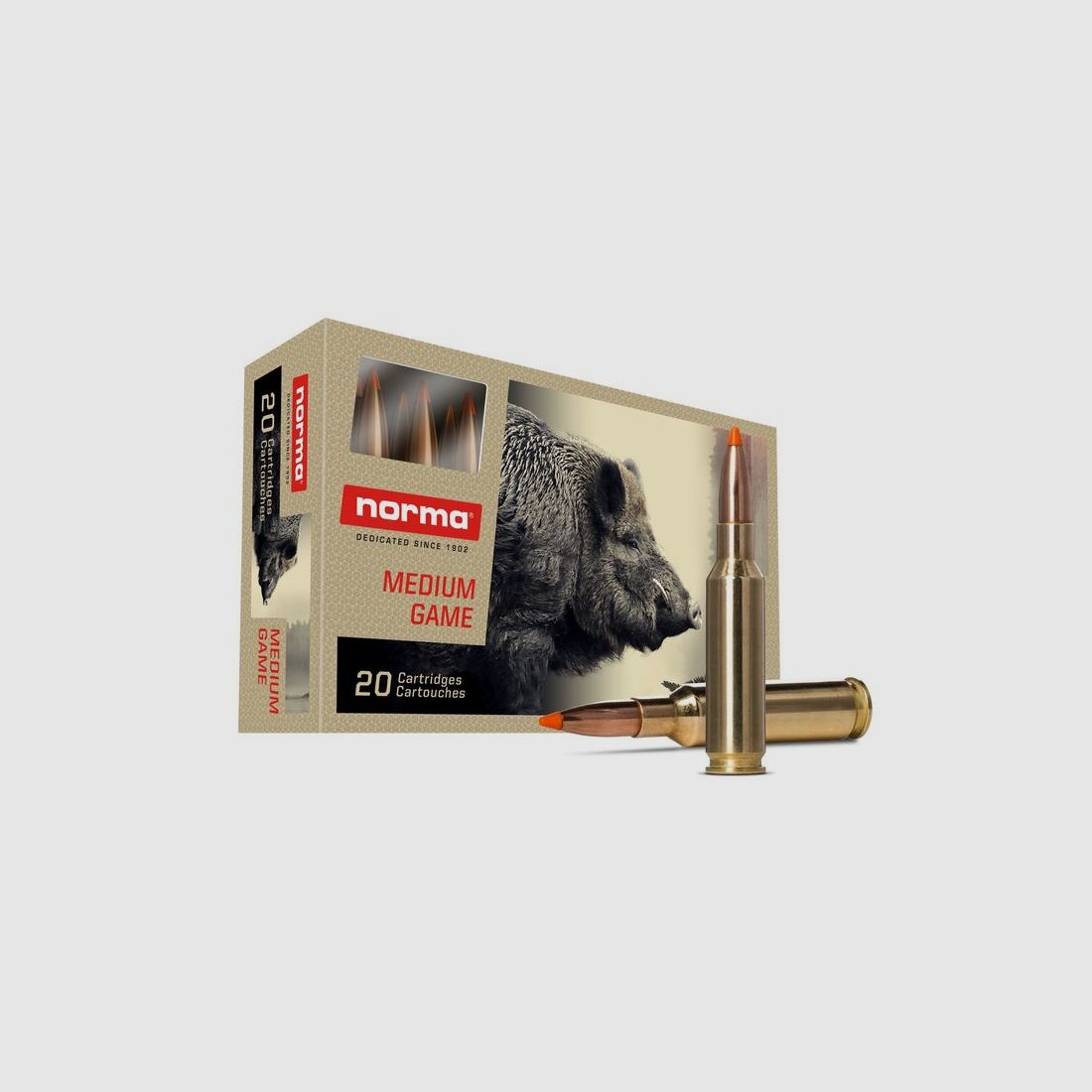 NORMA 6,5 Creedmoor Tipstrike 9,1g/140gr, Bild 1 von 2