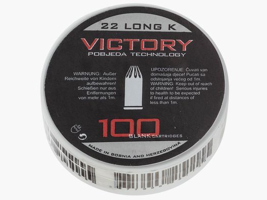 Doos van 100 Patronen Europ-Arm 22 Long K