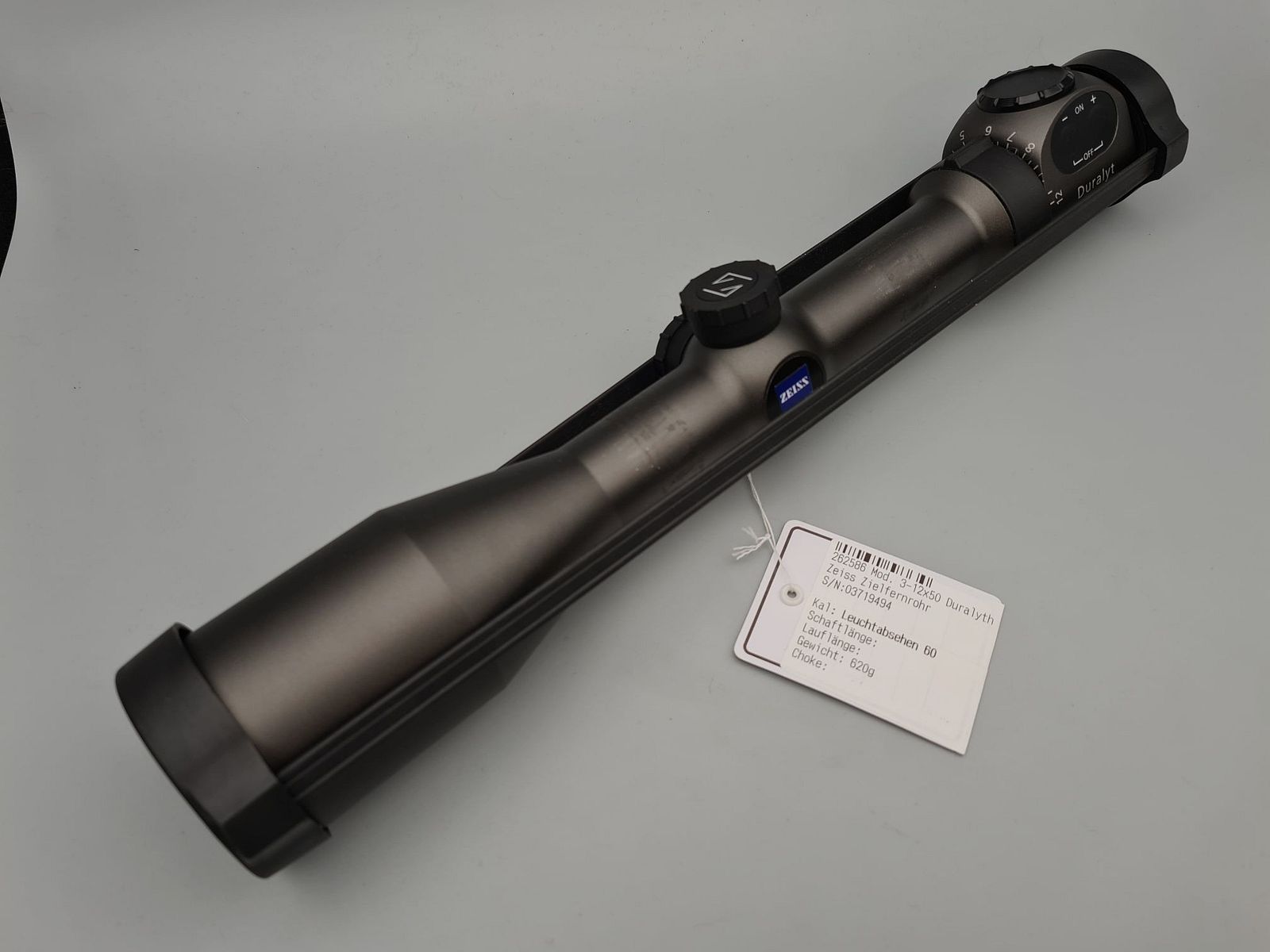 Zeiss Duralyt 3-12x50 beleuchtetes Absehen 60 - Zielfernrohr - Made in Germany