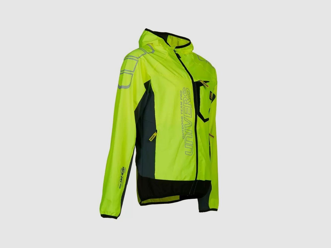 Outdoor Cardigan Courmayeur Geel Zwart, afbeelding 4 van 5