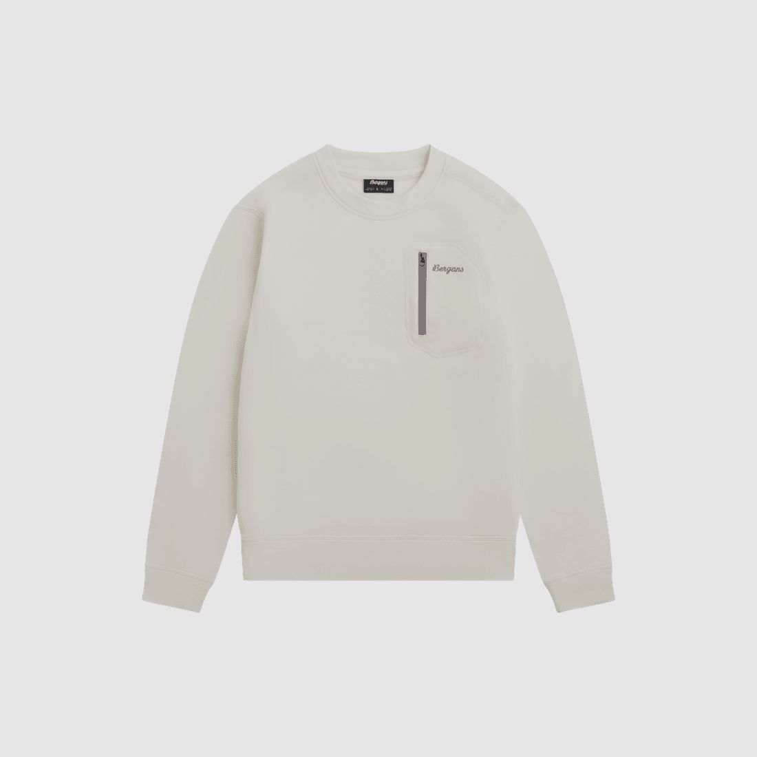 Bergans Midtli Midlayer Sweatshirt Women Vanilla White M