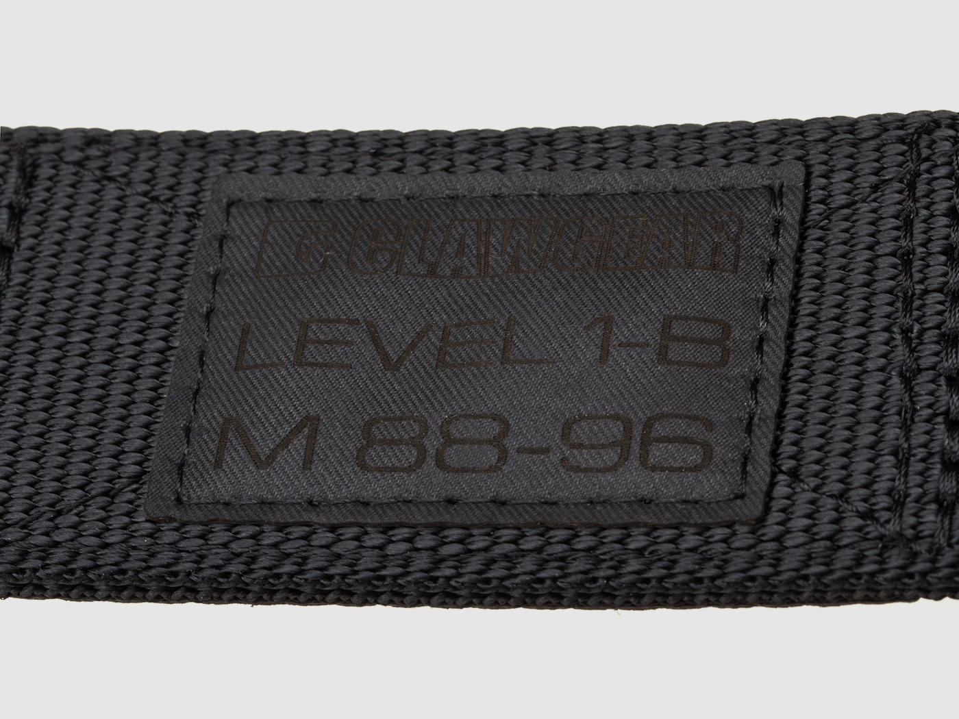 Clawgear – Level 1-B Belt / black / XL, Bild 8 von 8