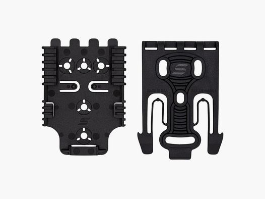 Safariland – QLS Quick Locking System Kit – Black – QUICK2-KIT1-2