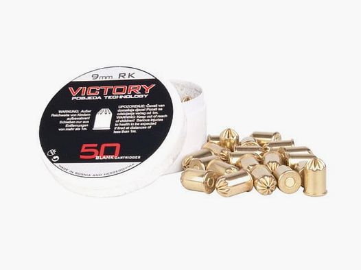 Victory knalpatronen 9 mm R.K 50 stuks
