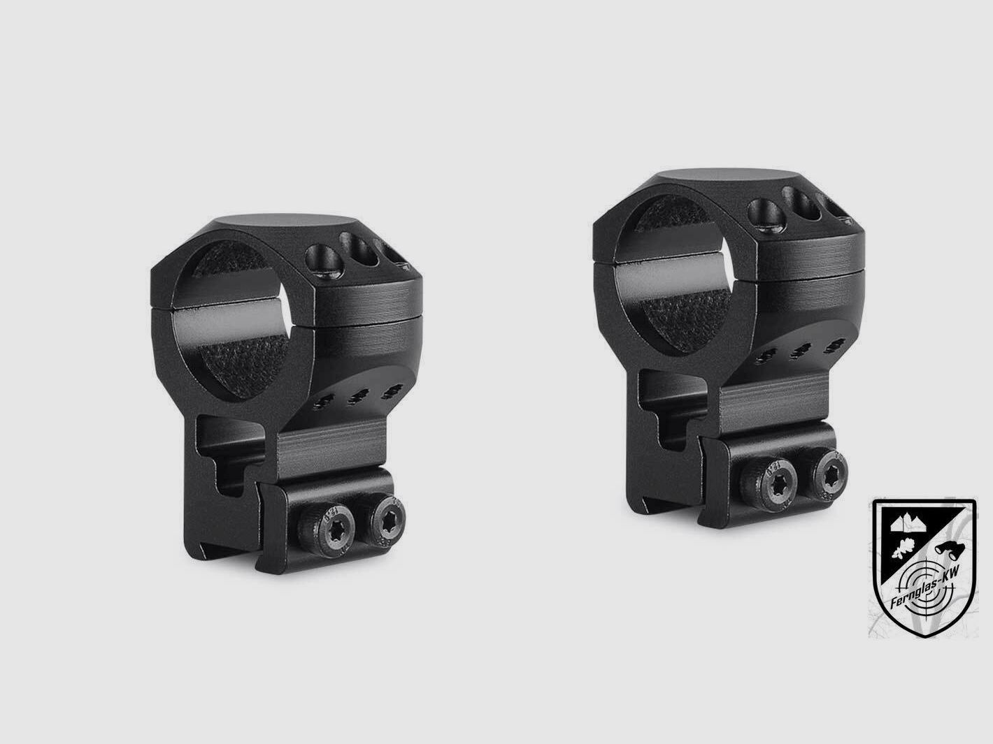 Hawke 24103 Taktyczne montaż ringowy 1" 2 sztuki 9-11mm Extra Wysoki 25,4mm