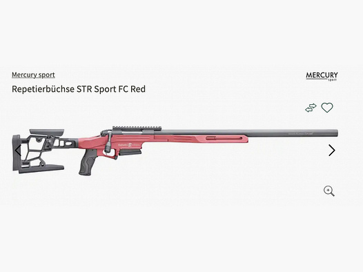 Mercury - Sabatti STR Sport FC Red 6.5 Creedmoor