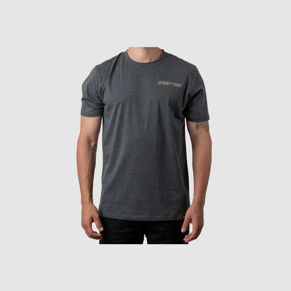 ZEROTECH® Men's Cotton T-Shirt Dark Grey L