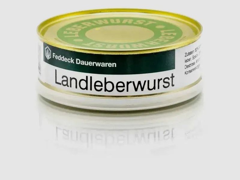 Feddeck Dauerwaren Feddeck Dauerwaren Dosenwurst Landleberwurst 200 g