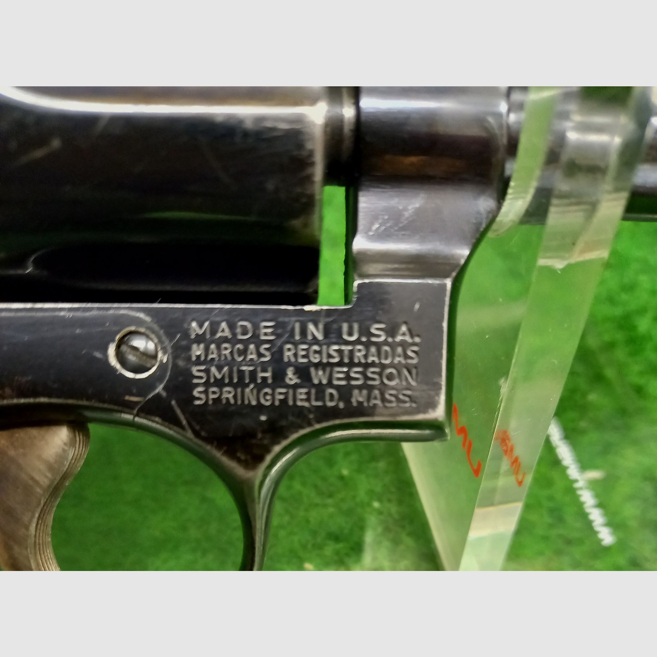 S&W Revolver Kaliber 357Mag der Hamburger Polizei. 