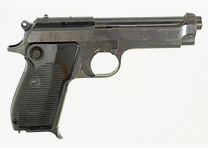 Beretta 951 calibro 7,65 Parabellum – Pistola storica con segni del tempo