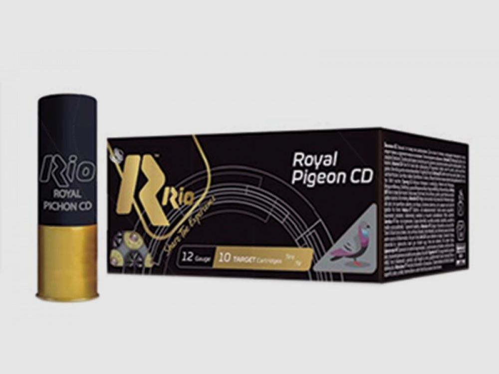 RIO Patronen ROYAL PICHON CD Kal.12 pb.6 spezielle Taube