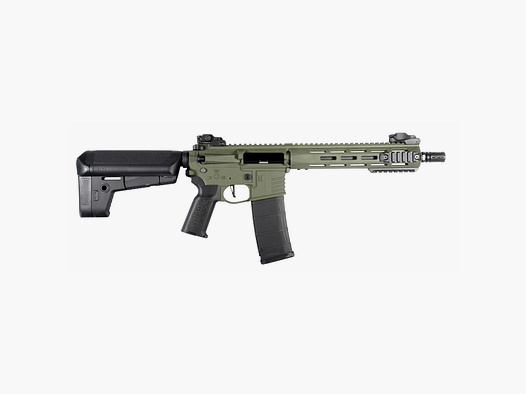 M4 AR15 M-LOK 10 pollici CHARLIE Oliva S-AEG Fucile Airsoft Libero da 18 anni | Delta Armory