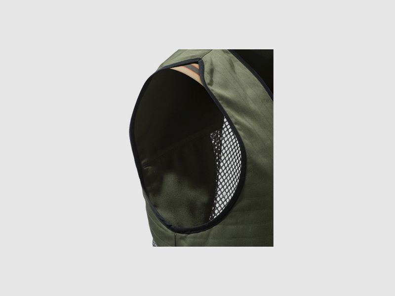 Beretta – Gilet in rete completa / Oliva scuro / XXL, immagine 6 di 6