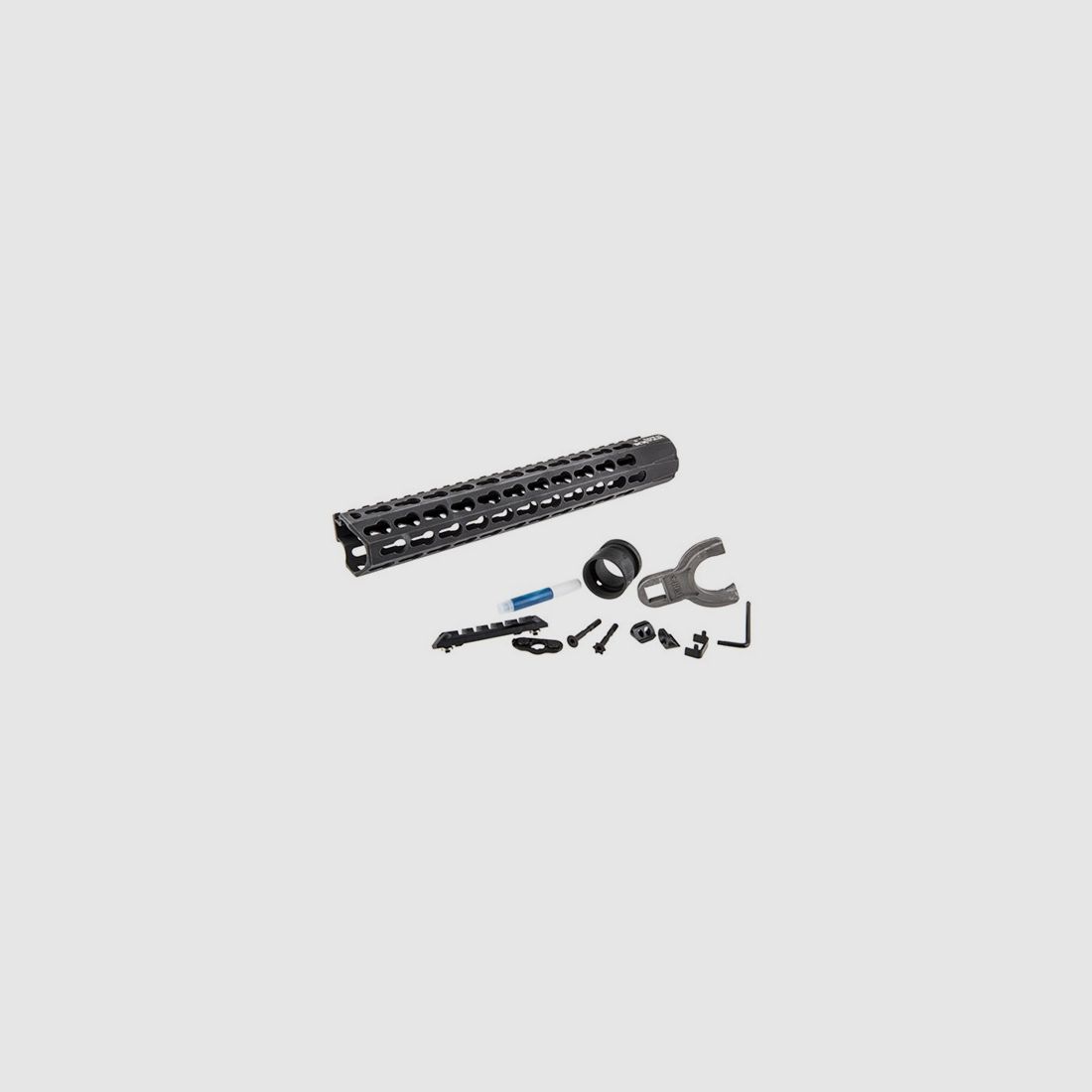 BRAVO COMPANY AR-15 BCMGUNFIGHTER™ FREE FLOAT HANDGUARDS BRAVO COMPANY KMR ALPHA KEYMOD HANDGUARD, 10.5″, BLACK, image 4 of 4