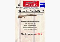 Browning X-Bolt Hunter Eclipse, mit Zeiss Conquest V4 3-12x56