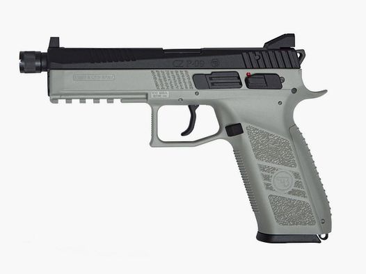 CZ P-09 glissière en métal Urban Grey 6mm - Airsoft Co2 BlowBack