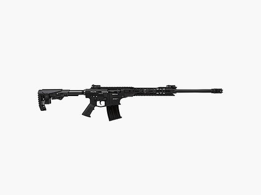 DERYA MK12 AS 600 versione con canna short del modello classico. Fucile semiautomatico a presa di gas, calibro 12/76, costruito su piattaforma AR15 creato per il tiro sportivo e non solo.