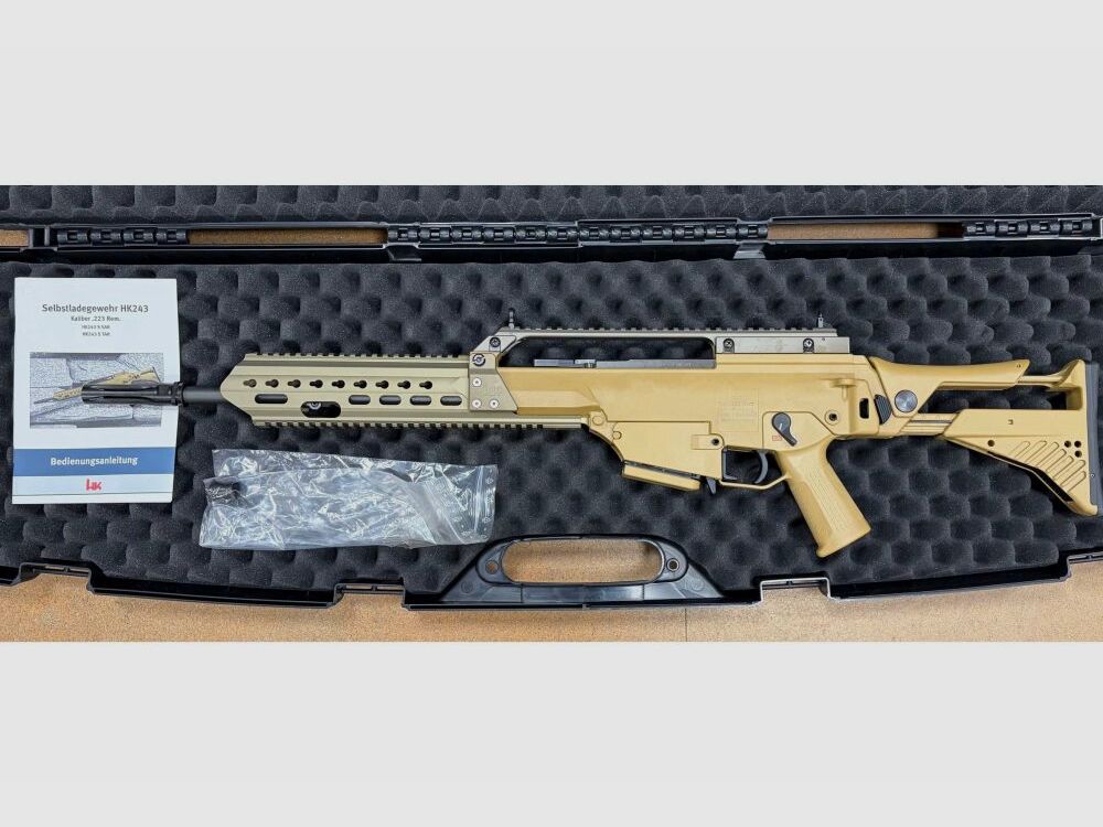 Heckler & Koch HK243 S TAR, zielono-brązowy .223Rem