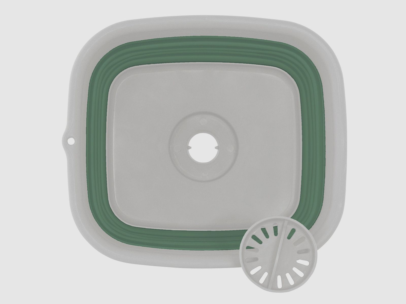 Lavabo plegable, azul oscuro, imagen 7 de 8