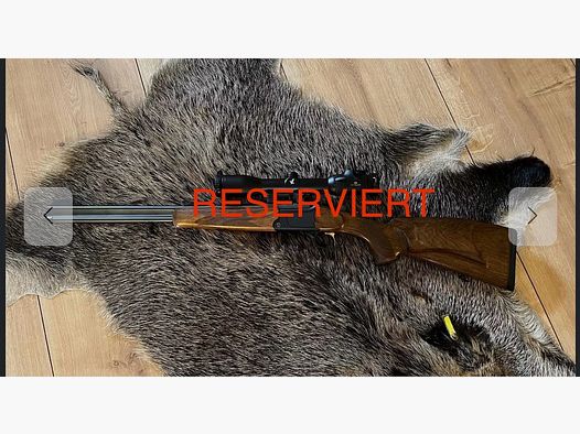 Fusil double Merkel Bock B3 noir avec Z6i 1,7 - 10x42