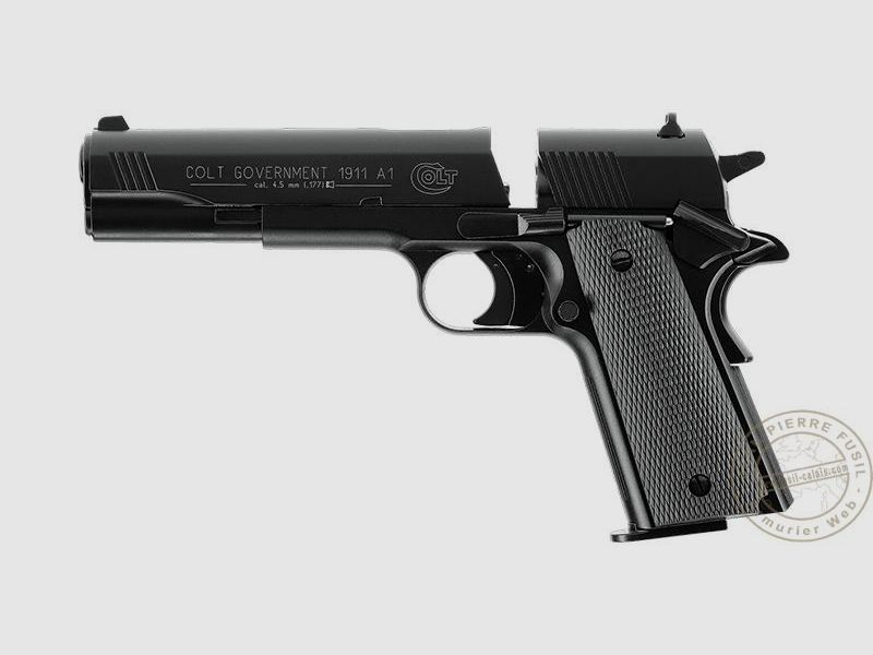 Pistolet à plomb 4.5 mm UMAREX - COLT Government 1911 A1 (3,5 joules), image 4 sur 7