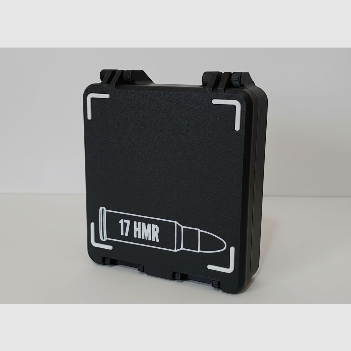 Filamelt Munitionsbox / 17 HMR / 'Klapp- / Rastdeckel' / Patronenbox, Ammo Box