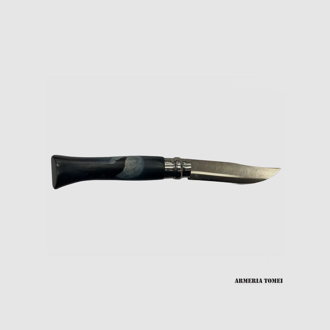 NÓŻ – OPINEL – N.9 INOX GŁOWA WILKA RĘCZNIE WYKONANY, zdjęcie 2 z 3