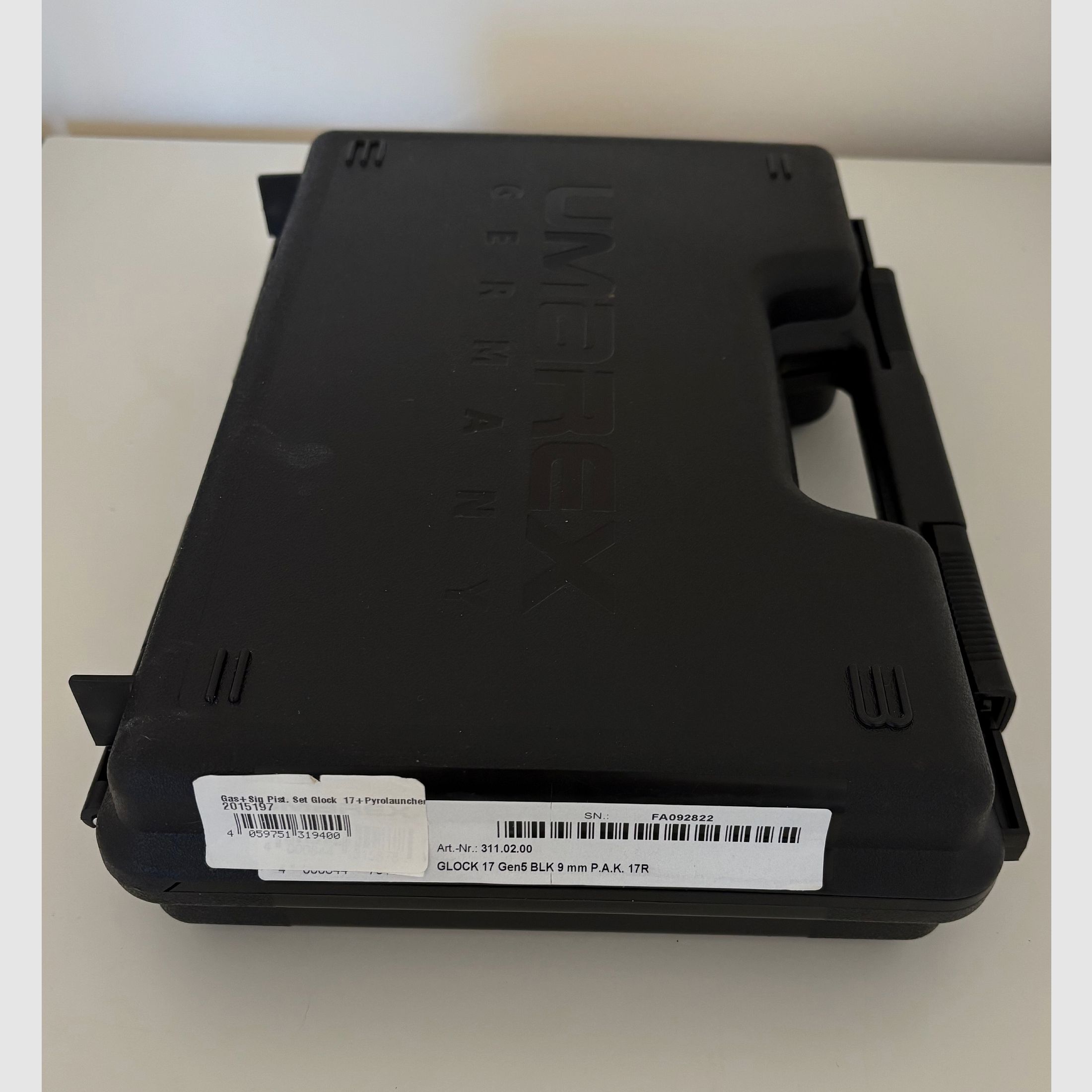 Pistola a salve Glock 17 Gen5 inclusi accessori (come nuova)