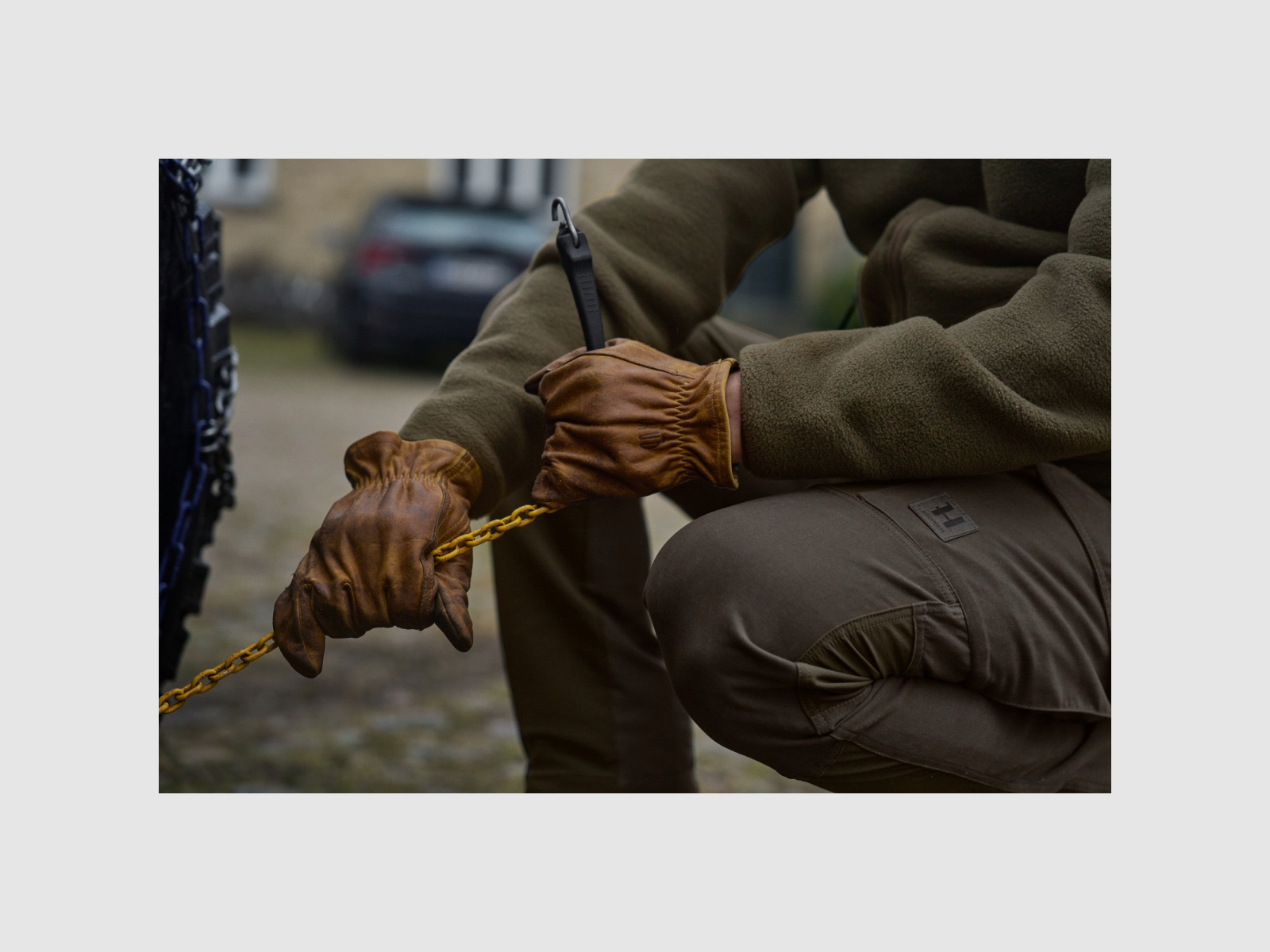 HÄRKILA Hill Trousers Willow Green/ Brown