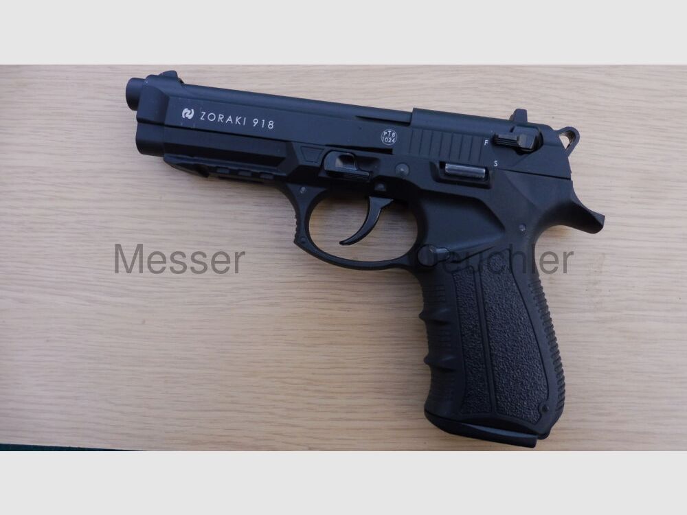 Zoraki 918 Brüniert (Schwarz)