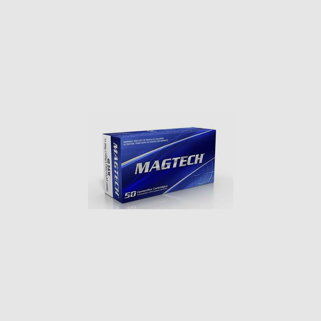Magtech .40 S&W FMJ-Flat 11,66g/180grs.
