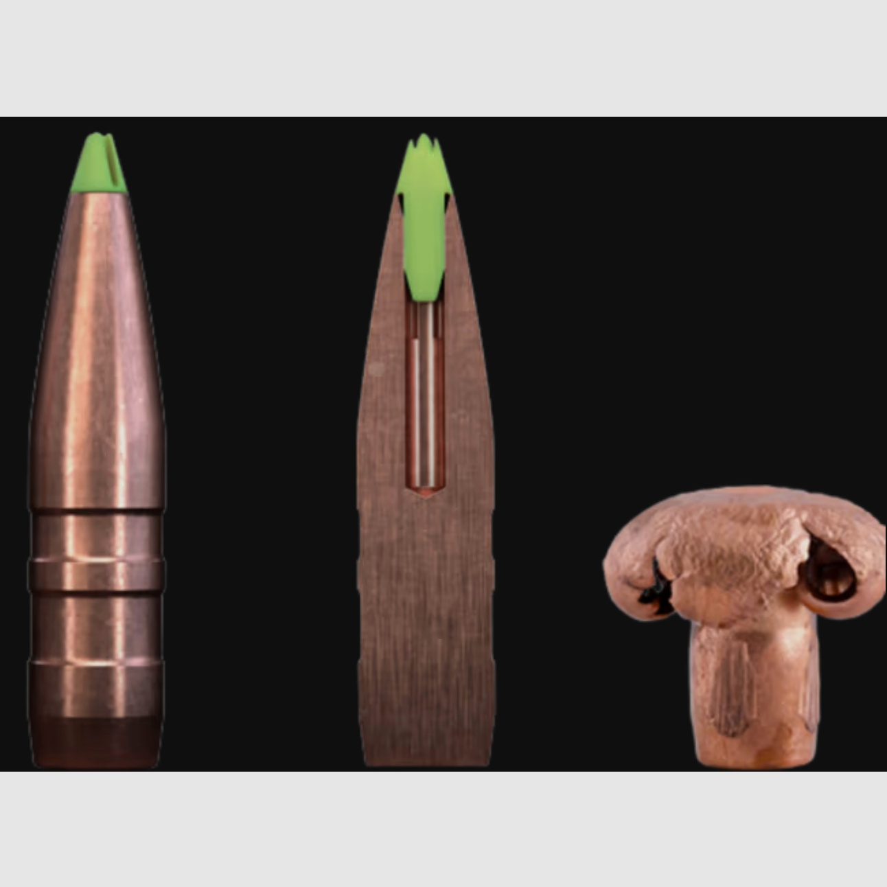 Sako 133000554 6,5 Creedmoor Powerhead Blade 7,8g 120grs. bleifrei Büchsenmunition