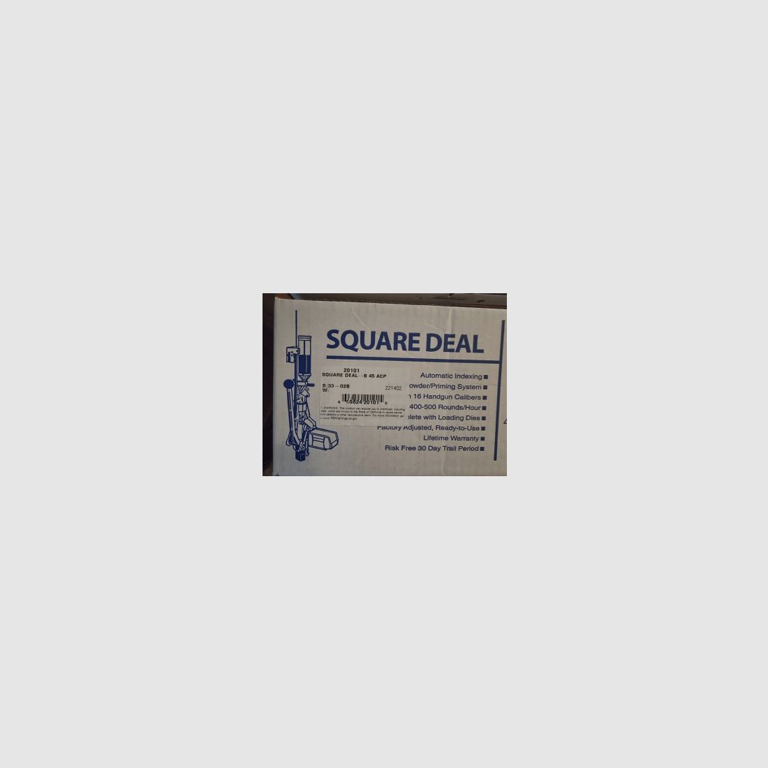 Dillon Square Deal 'B' .45ACP Press