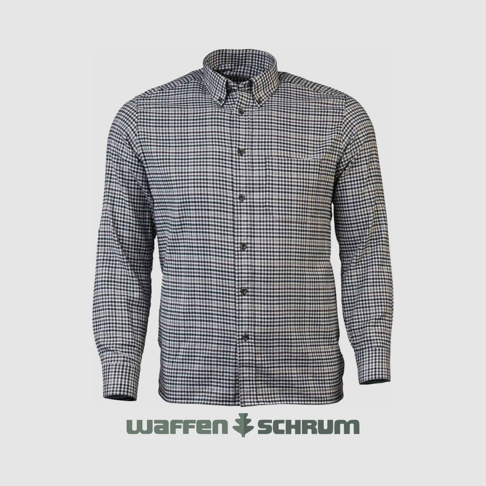 Skogen Shirt 1/1 Sleeve Button Down Olive/Brown