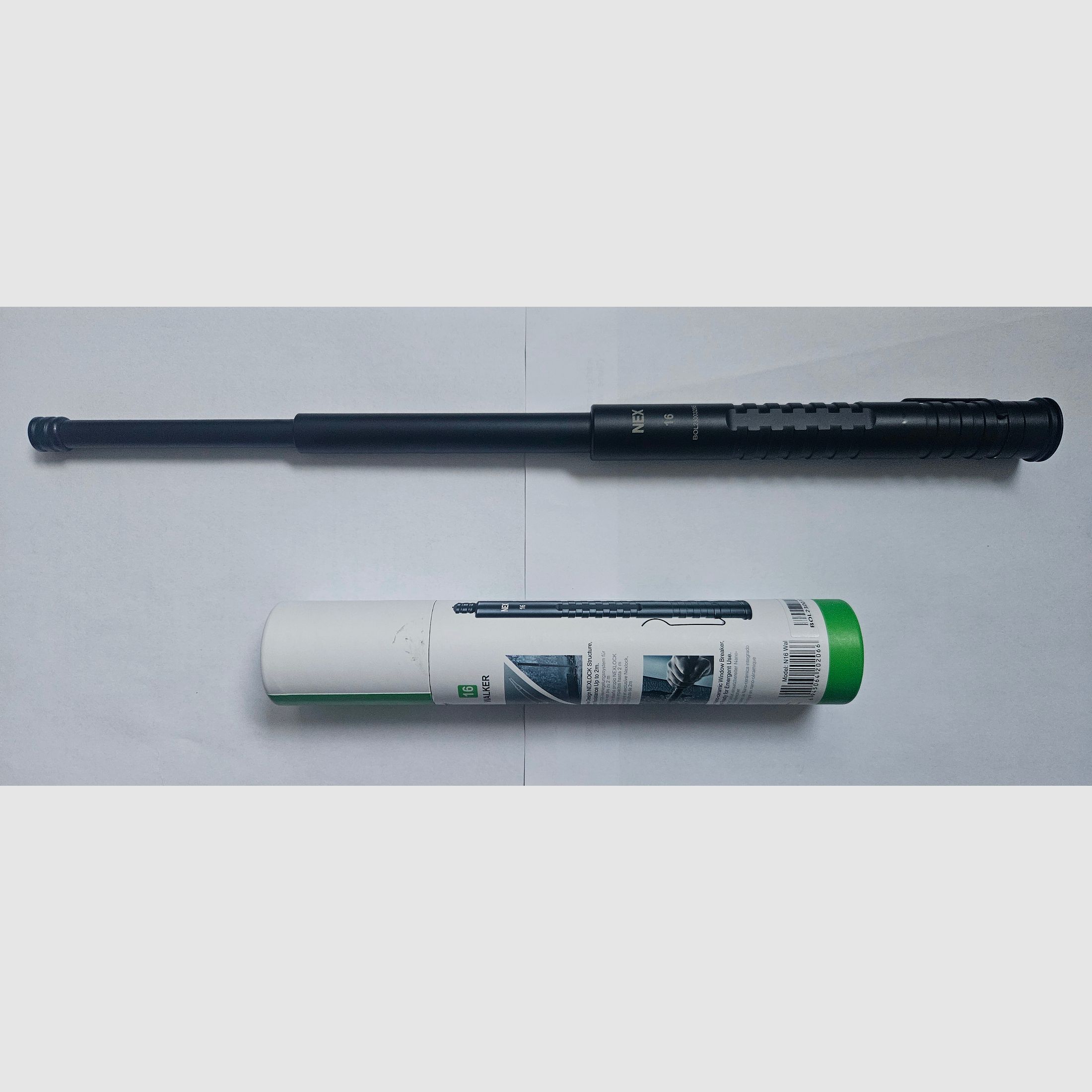 NEX N16 Walker Air (40.1cm) - Extendable walking stick lightweight