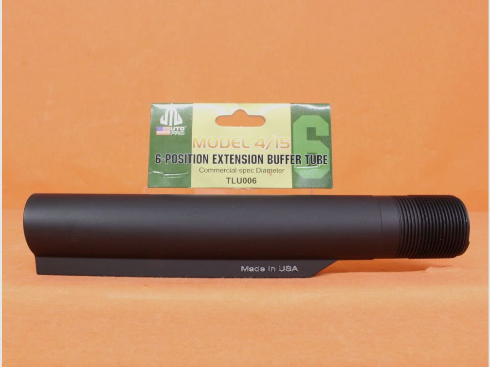 UTG - Leapers AR-15: Buffer Tube Carbine COMMERCIAL Diameter UTG PRO (TLU006) 6-Position für Schubschaft