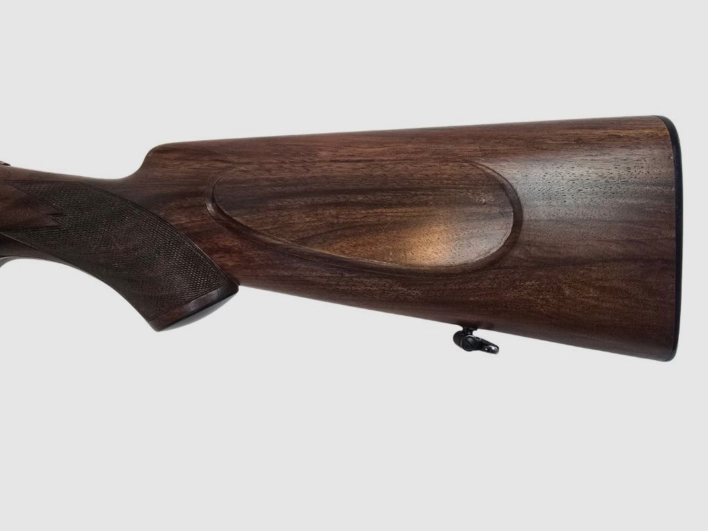 gebraucht MERKEL over-and-under shotgun Mod. 303E, dubbele trekker, H&H zijsloten met ejector, gesplitste voorhand, bouwjaar 1969, staat: Zeer goed, afbeelding 4 van 7