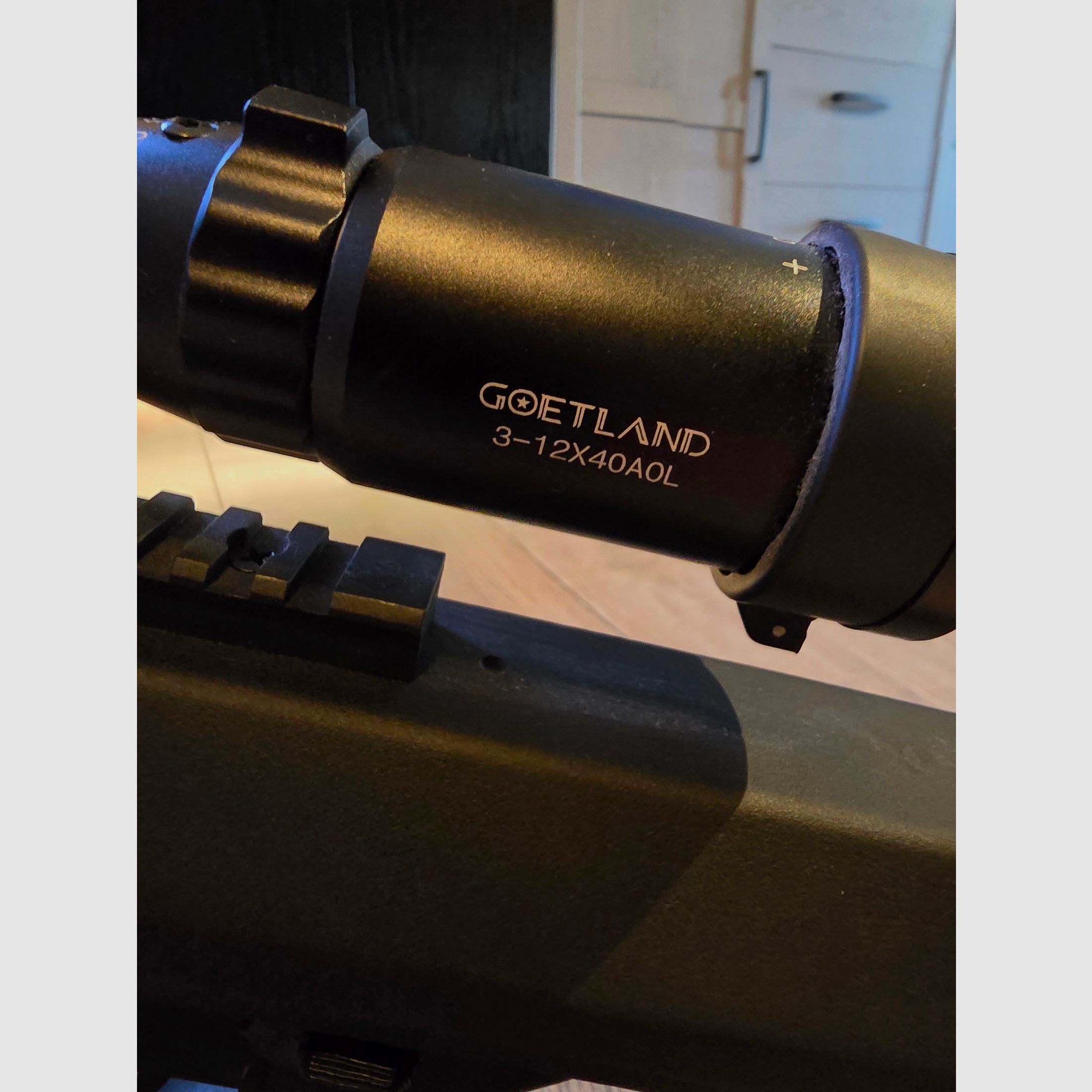 M82 Scharfschützengewähr mit Zielfernrohr, WIE NEU: Airsoft co2