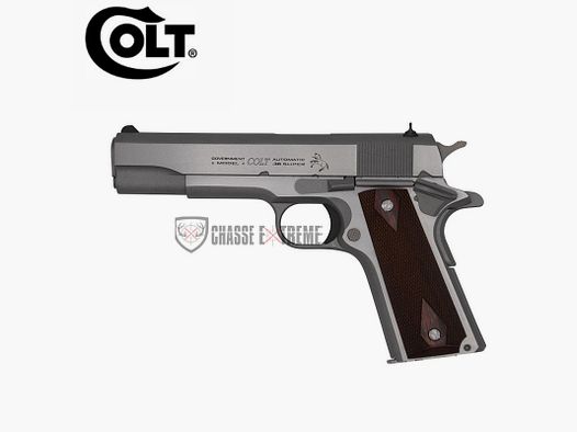 Pistolet COLT Government Model 5" Kal. 38 Super Inox