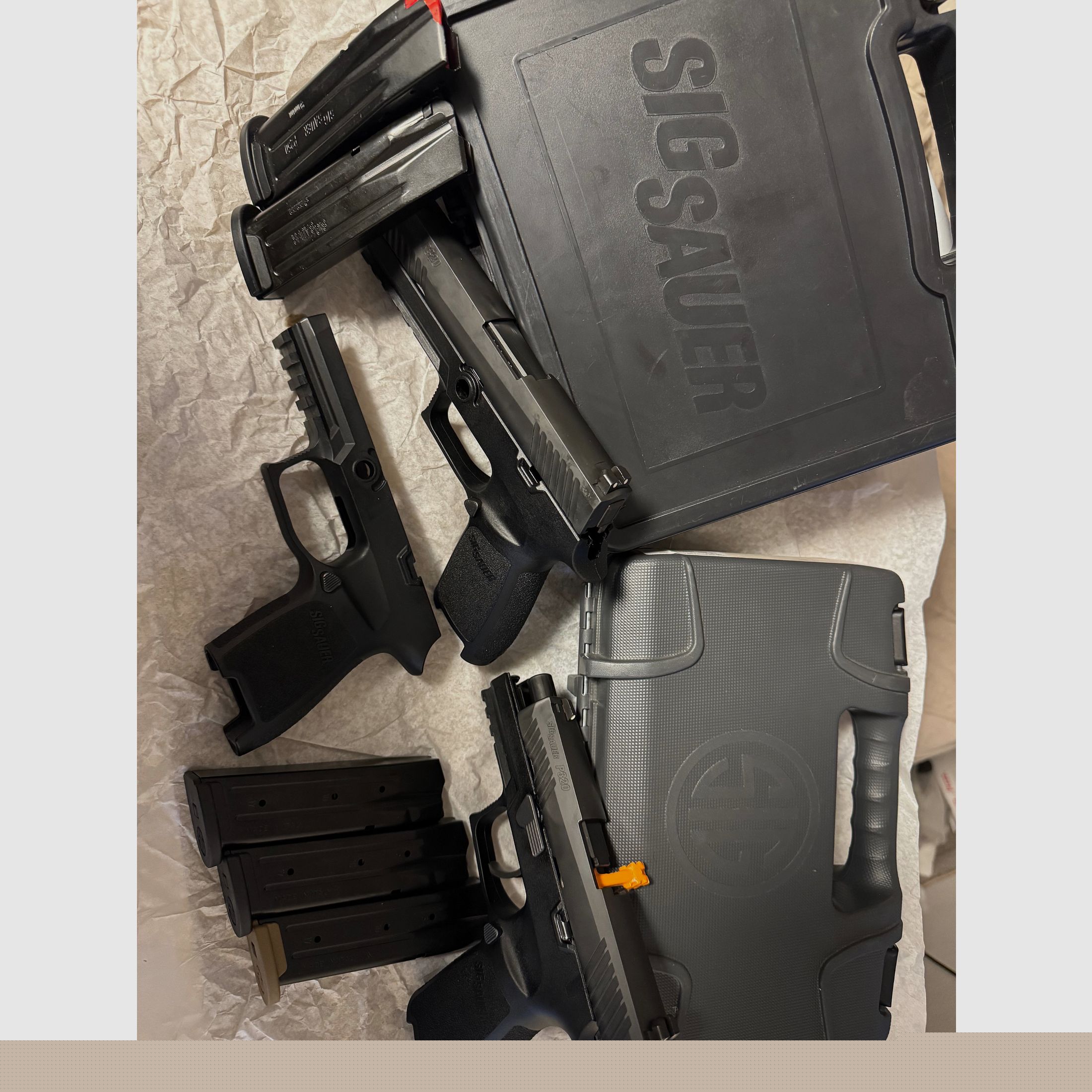 Sig sauer p320 Compact mit wechselsystem fullsize 9mm preis VHB