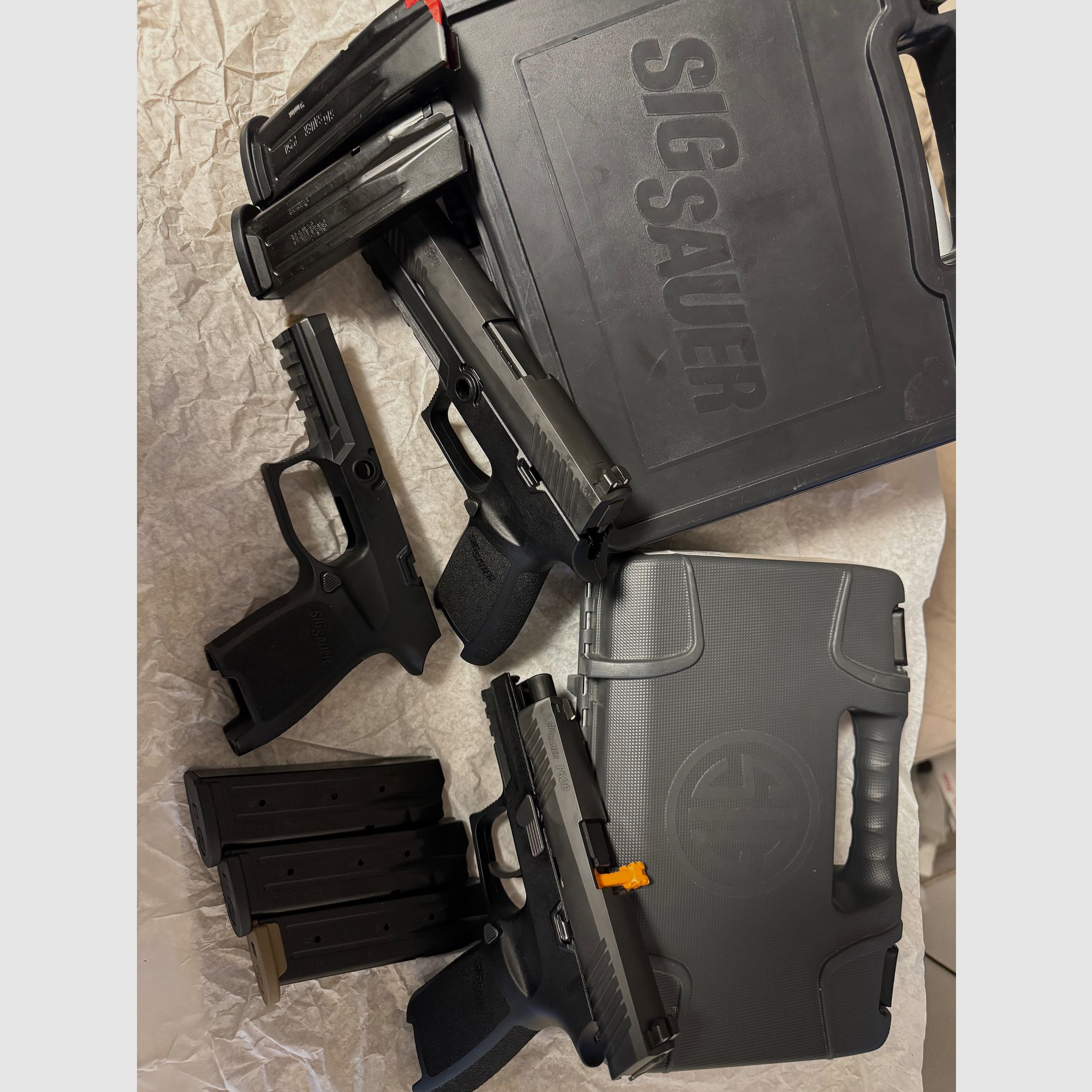 Sig sauer p320 Compact mit wechselsystem fullsize 9mm preis VHB