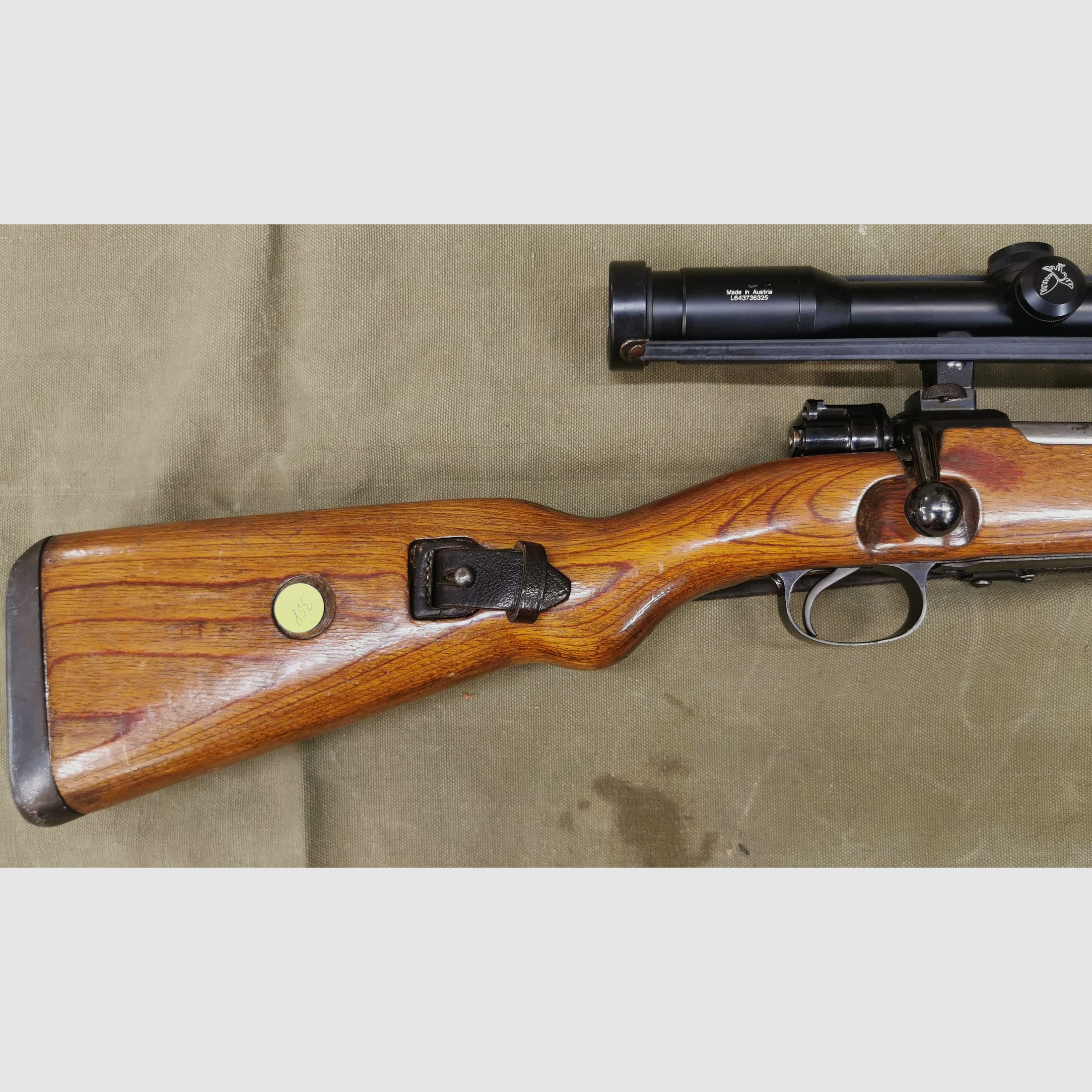 K98 Mauser Kaliber: .308Win mit ZF Svarovski Habicht 6x42 