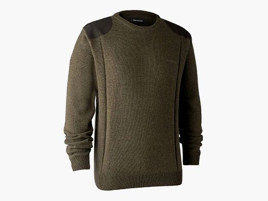 Deerhunter Pullover Sheffield m. O-Hals Cypress